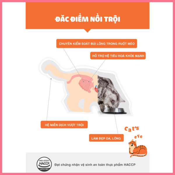 Hạt thức ăn Cat eye 2