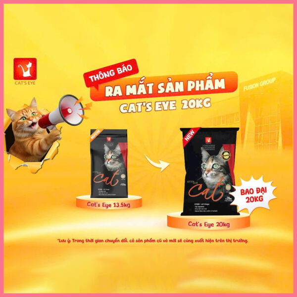 Hạt thức ăn Cat eye 7