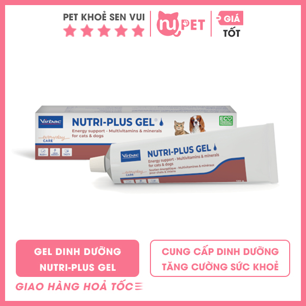 Nutri plus gel cho mèo vibrac