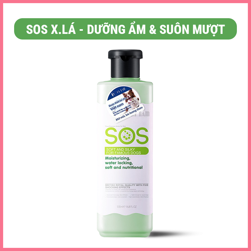 sua-tam-sos-xanh-la Sữa tắm SOS Xanh lá