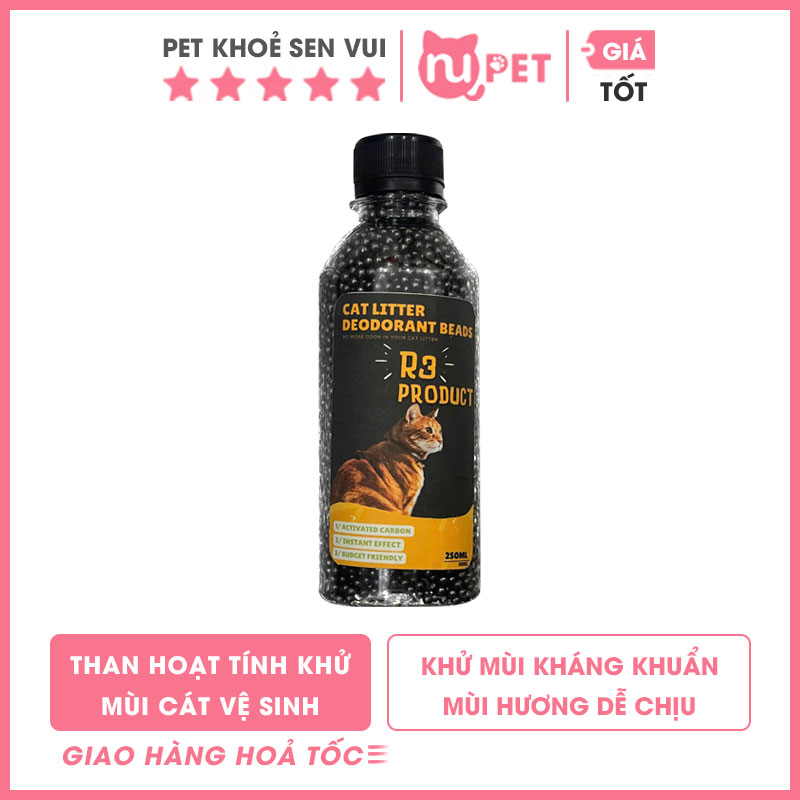 Than hoạt tính khử mùi cát vệ sinh 1