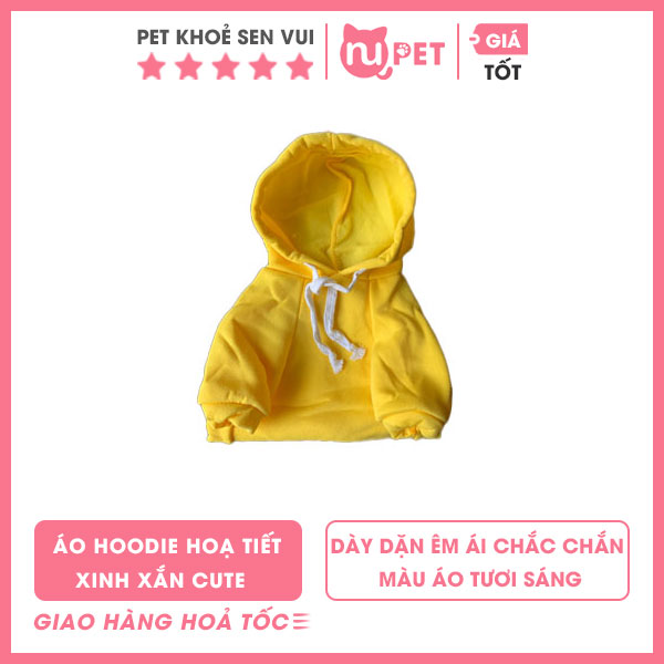 áo hoodie cho chó mèo 2