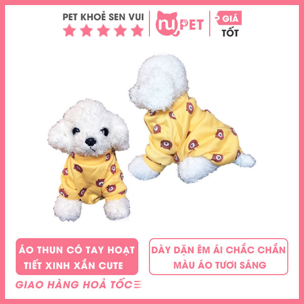 áo thun có tay hoạ tiết nghộ nghĩnh cute 1