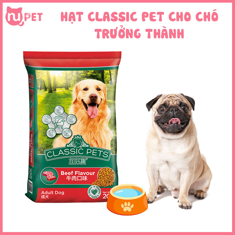 Hạt classic pet cho chó trưởng thành