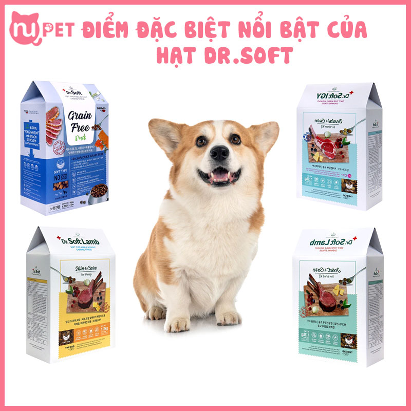 Điểm nổi bật của hạt cho chó Dr.SOFT