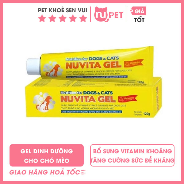 gel dinh dưỡng nuvita cho chó mèo 1