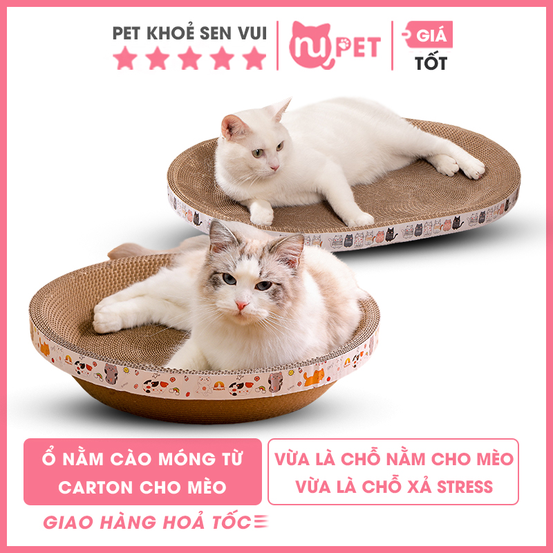 Bàn cào móng cho mèo nằm 1