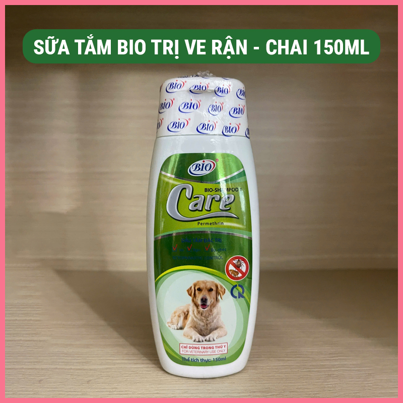 sua-tam-bio-care-cho-cho-tri-ve-ran-1 Sữa tắm bio care cho chó trị ve rận bọ chét 1