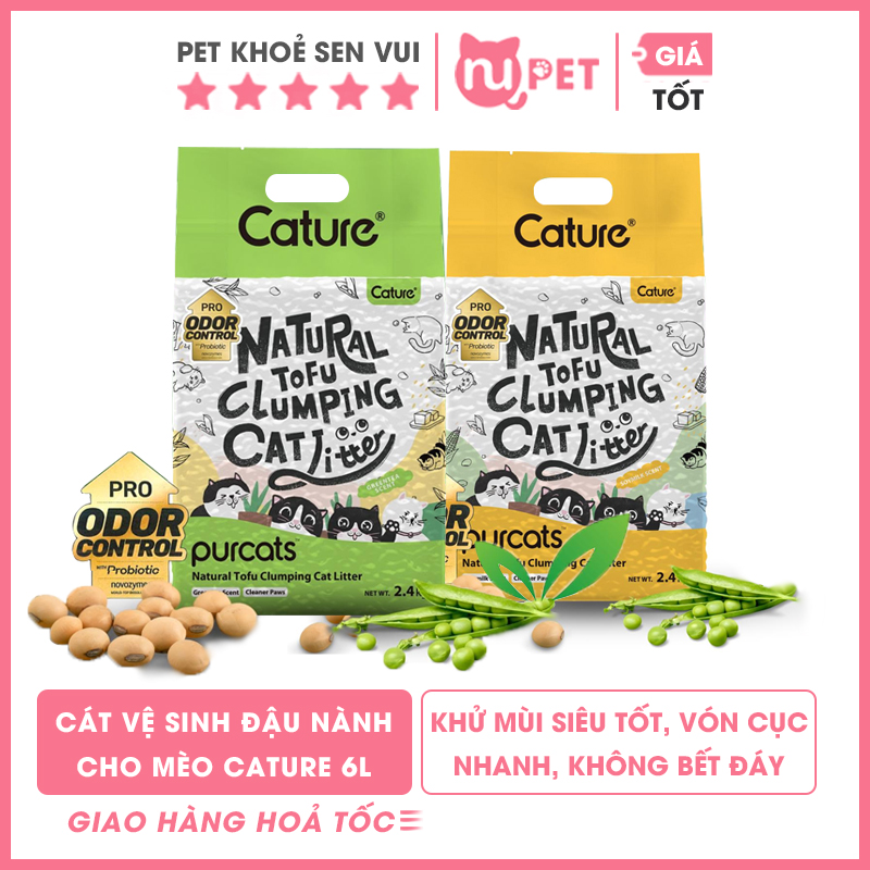 Cature 6l sữa trà xanh