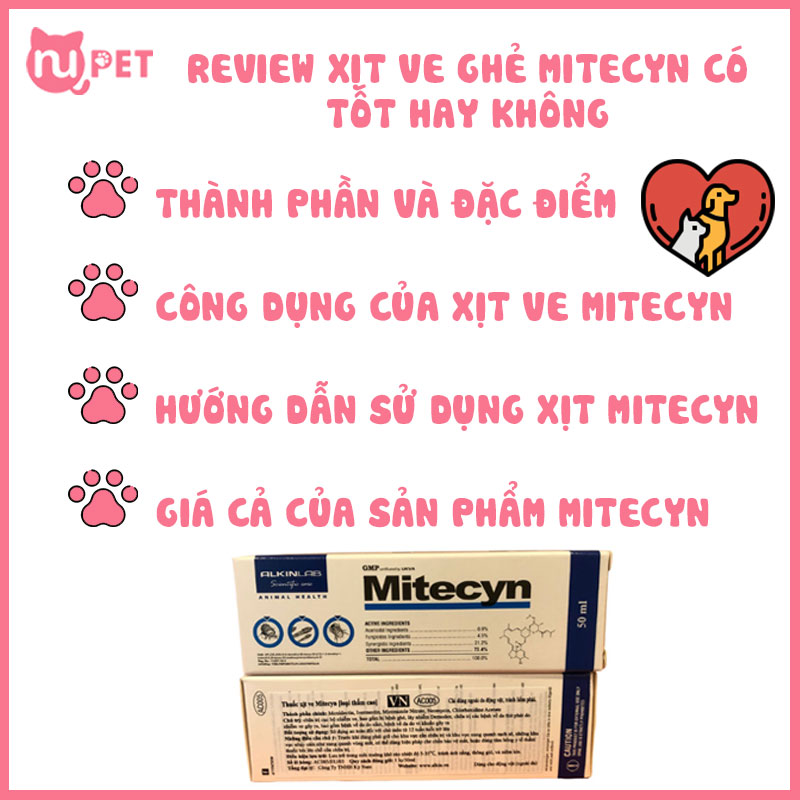 Review xịt ve ghẻ Mitecyn