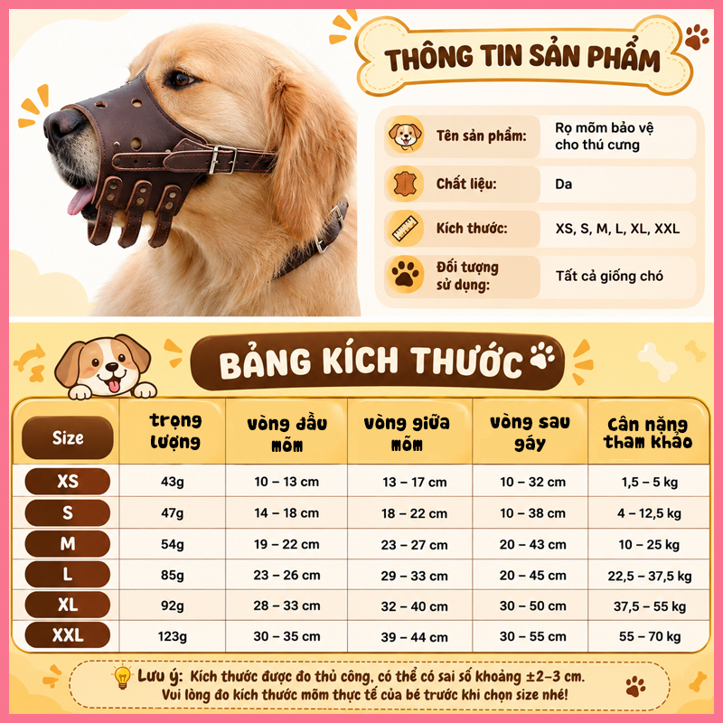 ro-mom-da-cho-cho-meo-8 Rọ mõm da cho chó mèo 8