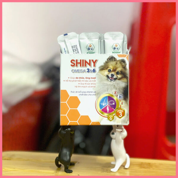 Dung dịch uống shiny omega 3 & 6 chó mèo 2