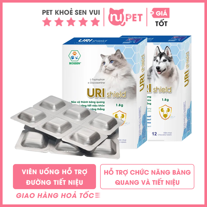 Uri shield Bossen Nupet 12 viên