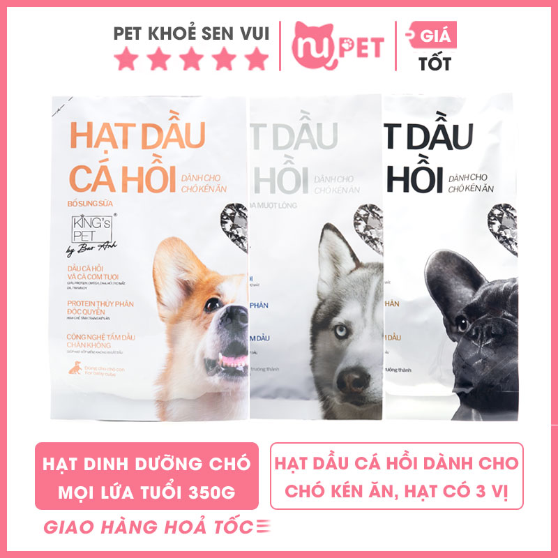 Hạt King Pet cho chó 3 vị