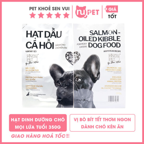 Hạt King Pet cho chó lớn vị bò bít tết