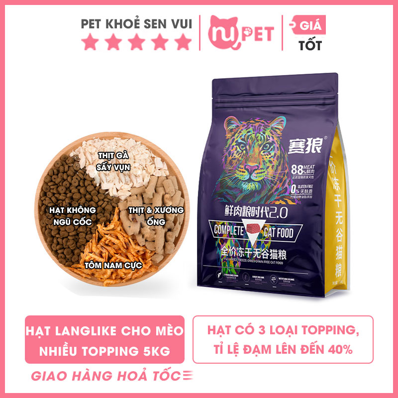 Hạt langlike cho mèo