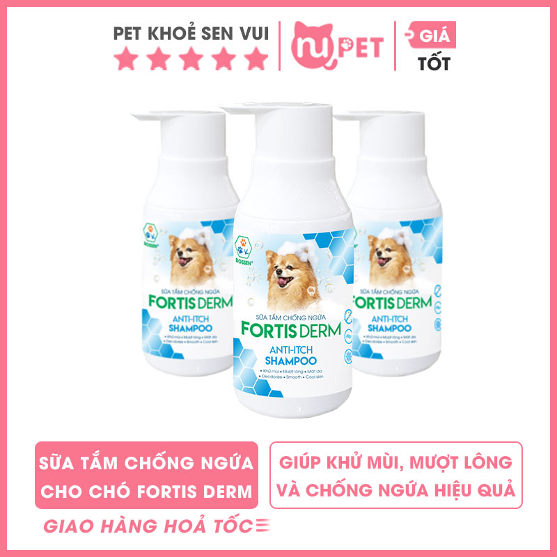 Sữa tắm chống ngứa Fortis Derm