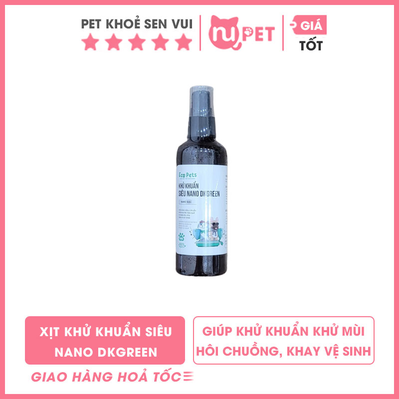 Xịt khử khuẩn nano dkgreen