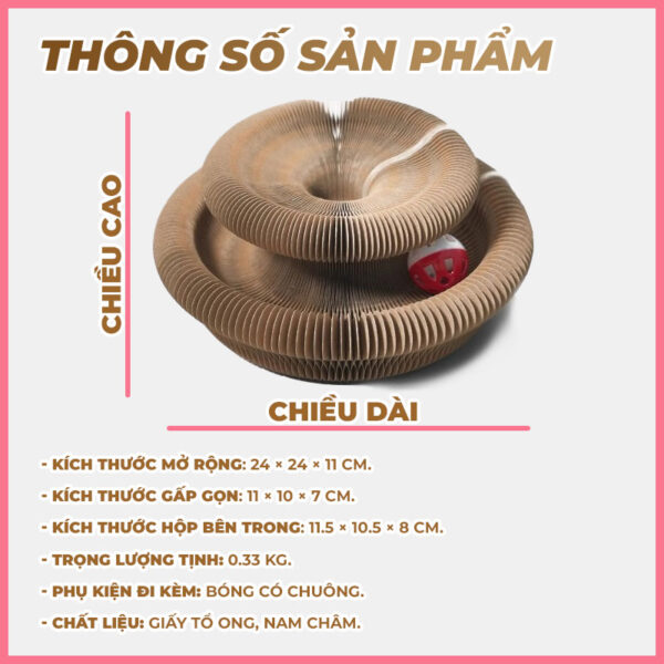 Bàn cào móng biến hình 6