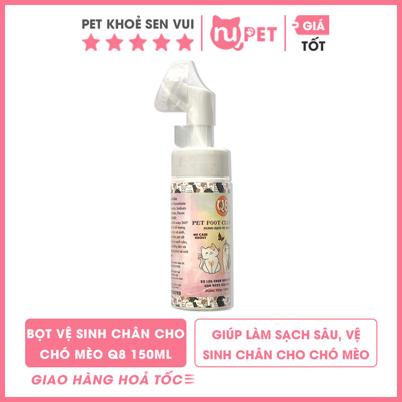 dung dịch vệ sinh chân cho mèo 1