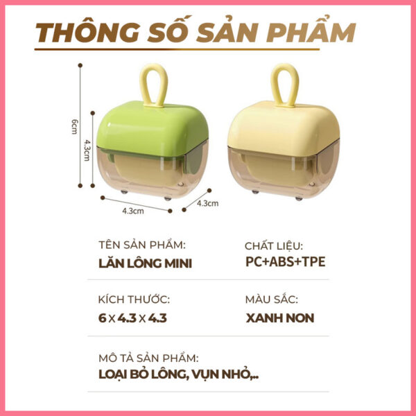 Lăn lông tái sử dụng 6