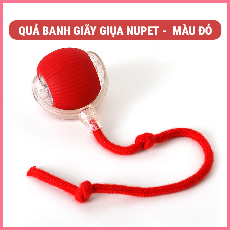 qua-banh-giay-giua-nupet-mau-do' Quả banh giãy giụa Nupet màu đỏ