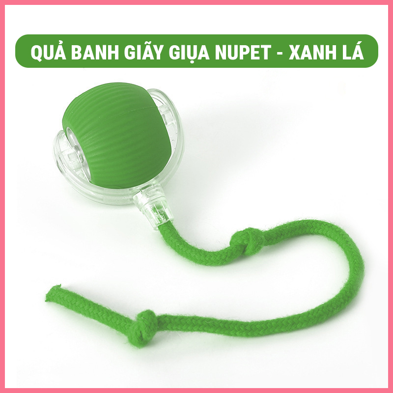 qua-banh-giay-giua-nupet-mau-xanh-la Quả banh giãy giụa Nupet màu xanh lá