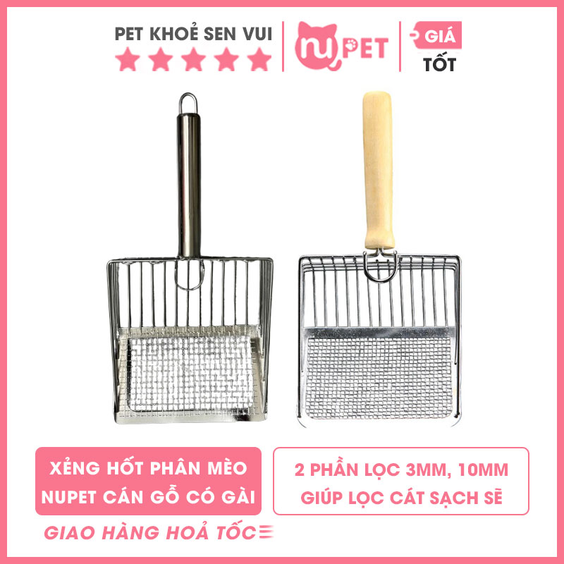 Xẻng kim loại hốt phân mèo 6