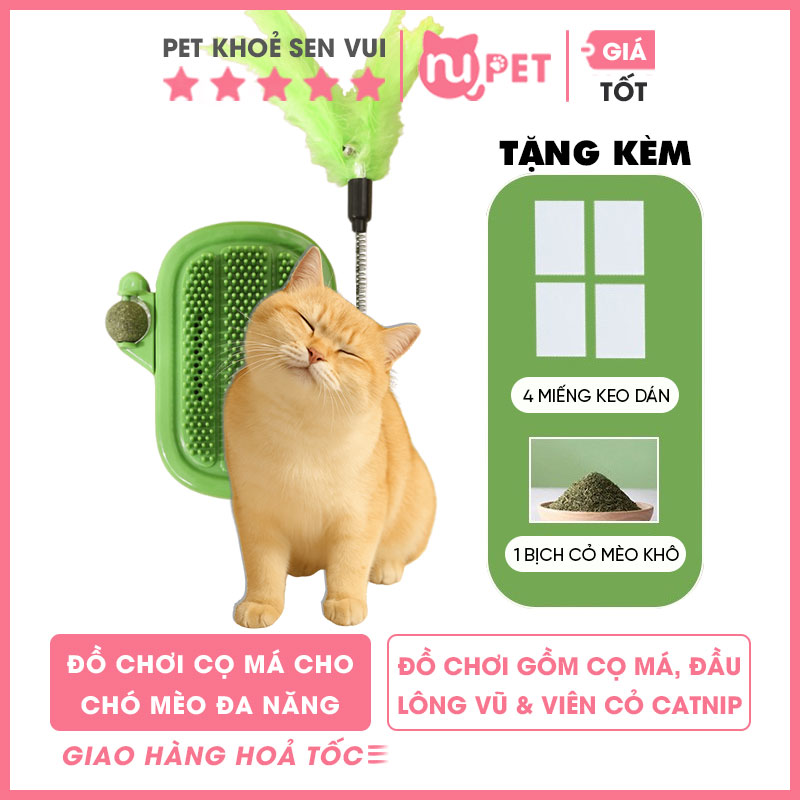 Cọ má mèo đa năng Nupet 8