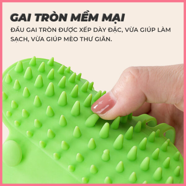 Cọ má massage gắn cột