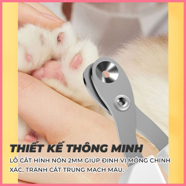 Kềm bấm móng cho mèo 1 lỗ 3