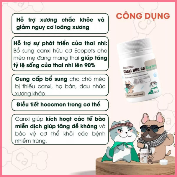 Canxi hữu cơ ecopets