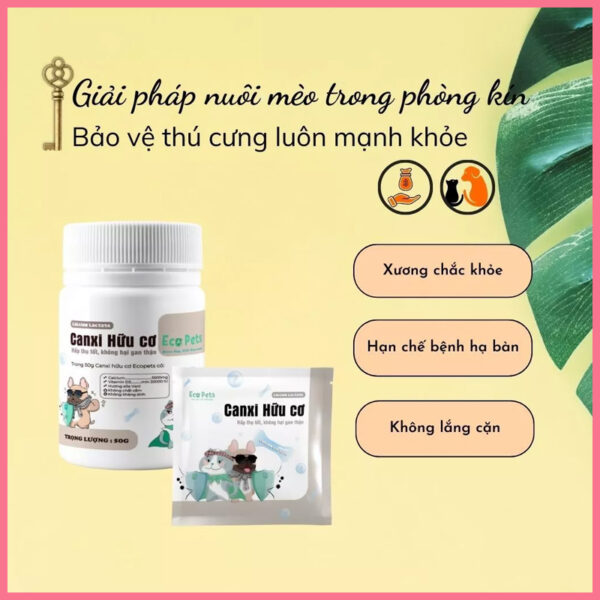 Canxi hữu cơ ecopets 7