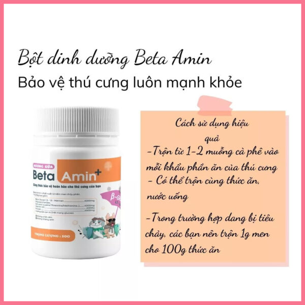 Beta amin ecopets 3