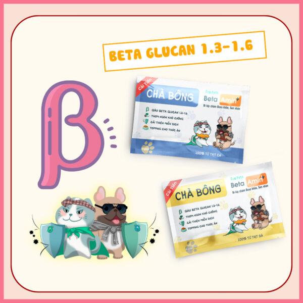 Chà bông beta amin ecopets 6
