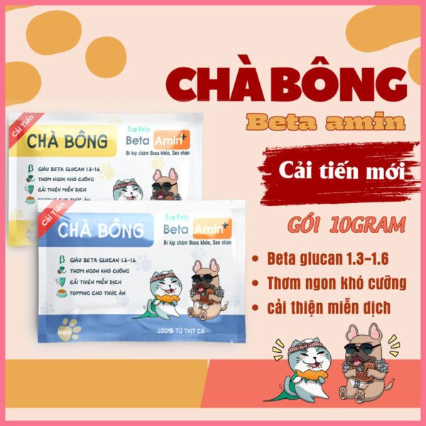 Chà bông beta amin ecopets