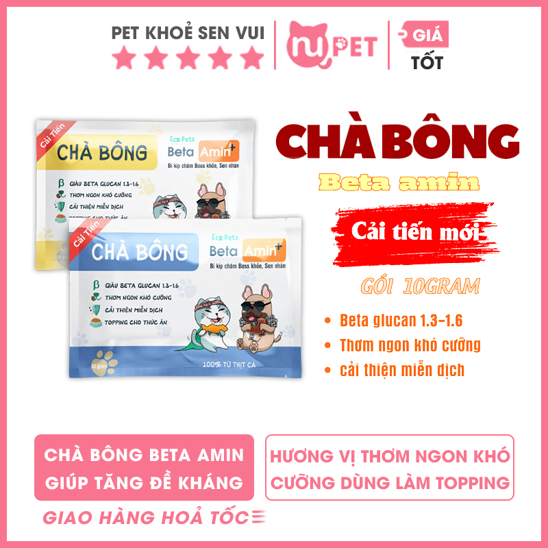 Chà bông beta amin ecopets 7