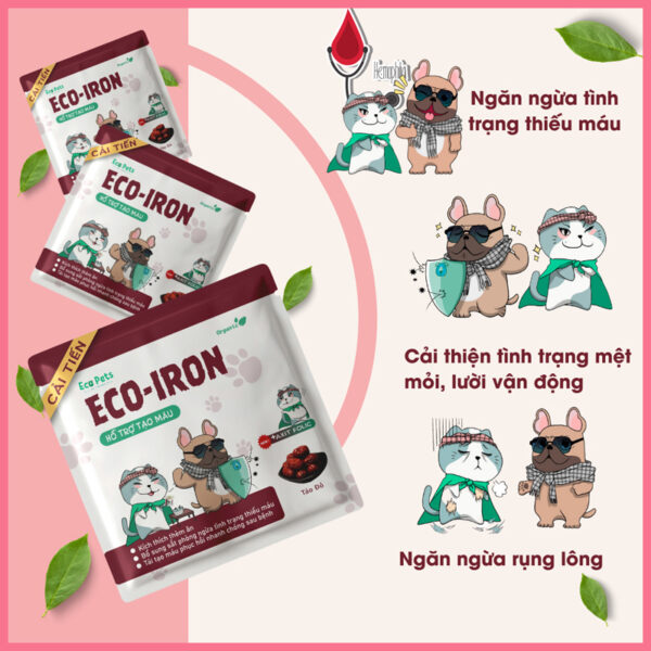 Bột uống Eco-Iron Ecopets nupet 6