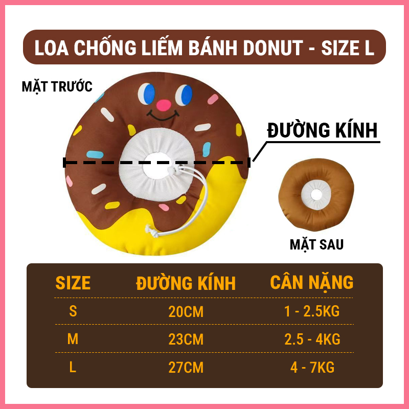 loa-chong-liem-hinh-banh-donut-nupet-3 Loa chống liếm hình bánh donut Nupet 3