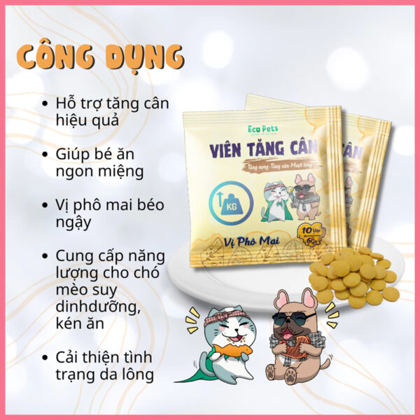 Viên phô mai tăng cân 4