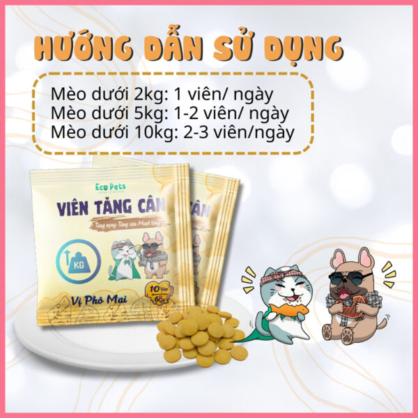 Viên phô mai tăng cân 7