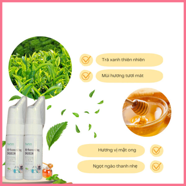 Xịt thơm miệng dkgreen ecopets 5