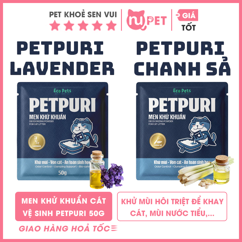Men khử khuẩn Petpuri ecopets nupet 12