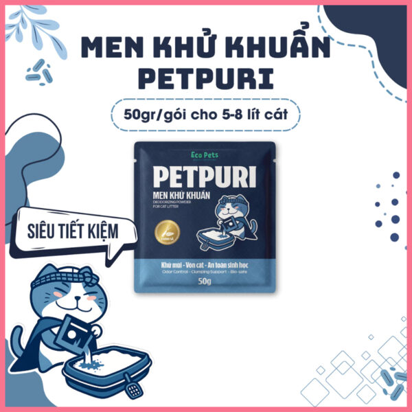 Men khử khuẩn Petpuri ecopets nupet 9