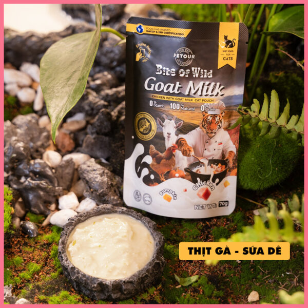 Pate sữa dê Bite of wild 1