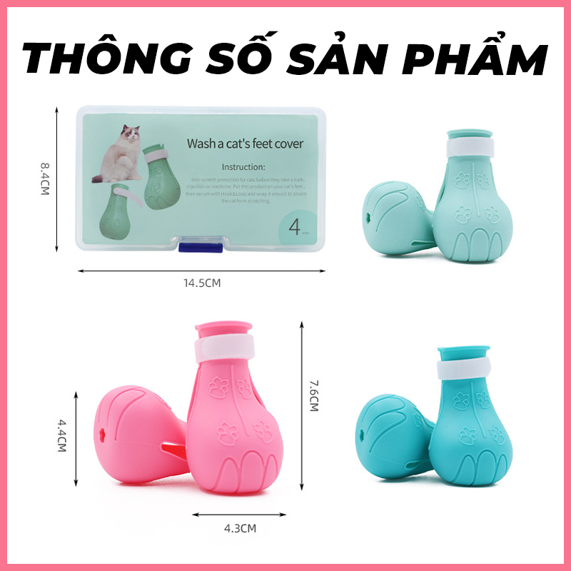 do-boc-chan-cho-cho-meo-6 Đồ bọc chân cho chó mèo 6
