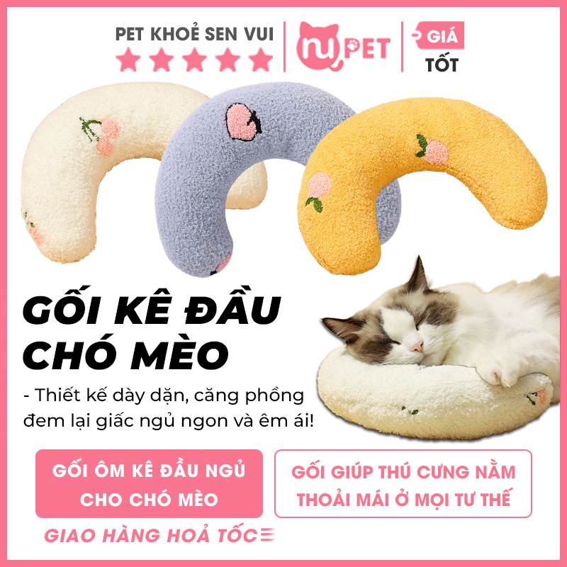 Gối kê đầu cho chó mèo 12