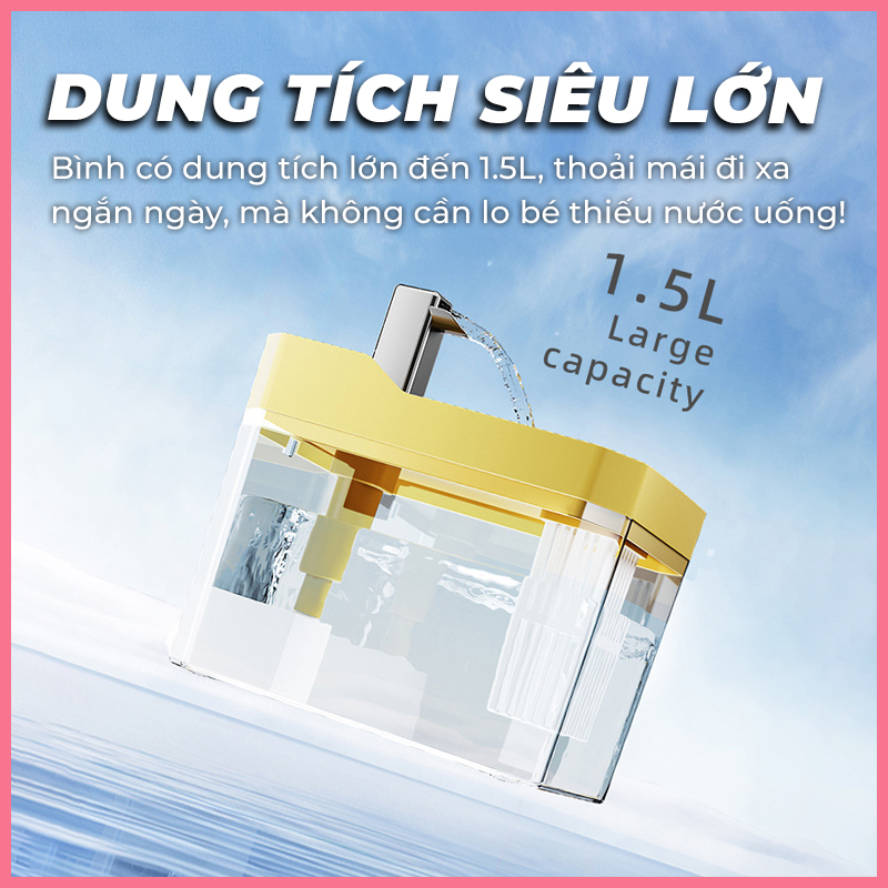 may-loc-nuoc-cho-meo-nupet-4 Máy lọc nước tự động chó mèo nupet 4