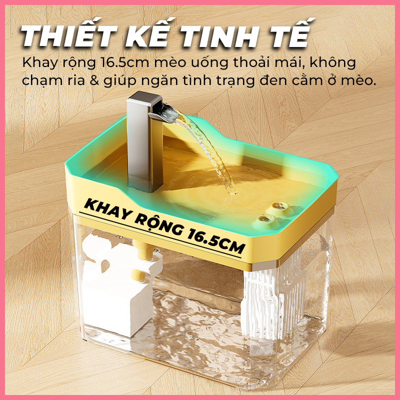 may-loc-nuoc-cho-meo-nupet-6 Máy lọc nước tự động chó mèo nupet 6