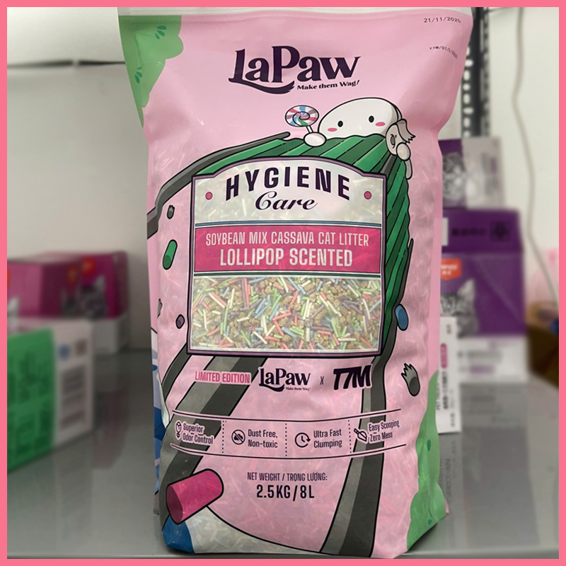 cat-dau-nanh-mix-cat-san-lapaw-t7m-4 Cát mèo đậu nành mix cát sắn Lapaw 4